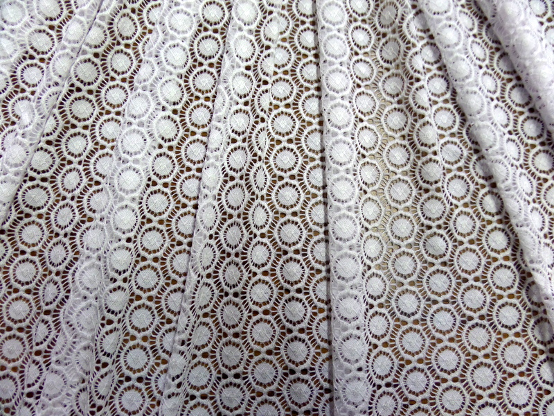 1.White Victorian Stretch Lace